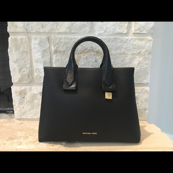 Michael Kors Handbags - Michael Kors Large Rollins Satchel